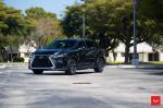 Lexus RX350 F-Sport on Vossen Wheels (VFS6) 2017 года